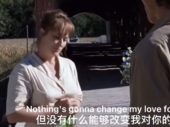 《廊桥遗梦》主题曲 《此情永不移》